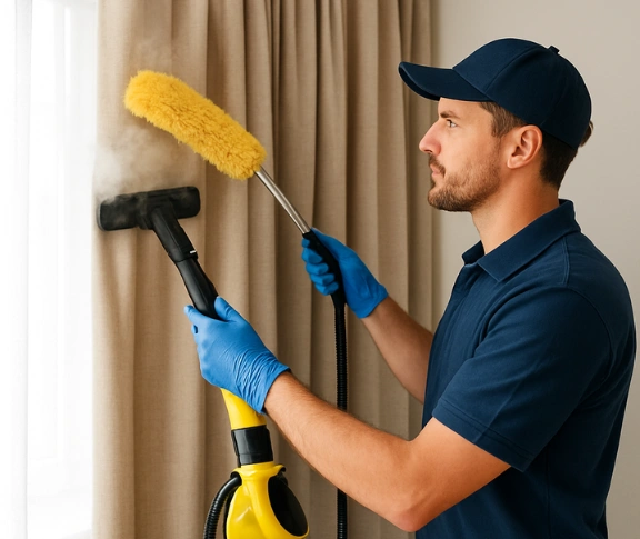 Trusted blind cleaning technician Matty Curtain Cleaning ballan-vic QLD