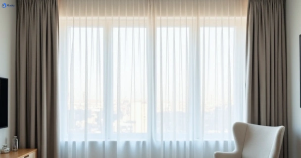 Restored vibrant drapes in ballan-vic QLD after Matty Curtain Cleaning